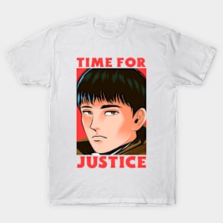 Justice Anime Character T-Shirt